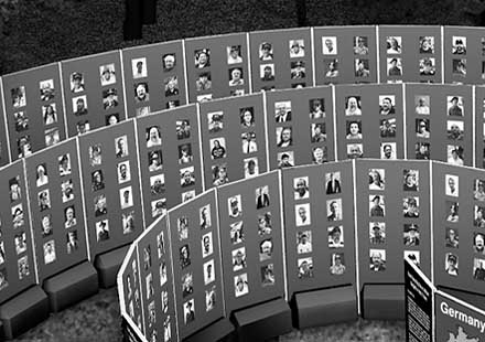 The Living Wall (section1) - A Tribute to all living Veterans - A project of America's Veterans